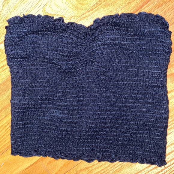 NWT Urban Outfitters Ruffle Tube Top - Picture 2 of 4